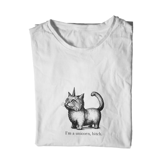 i'm a unicorn bitch unisex t-shirt