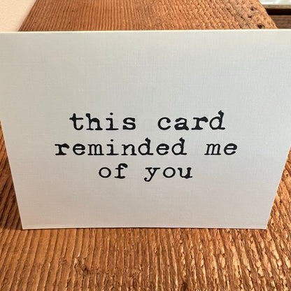 because it's so basic - an all-occasions card for 'friends'