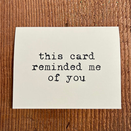 because it's so basic - an all-occasions card for 'friends'