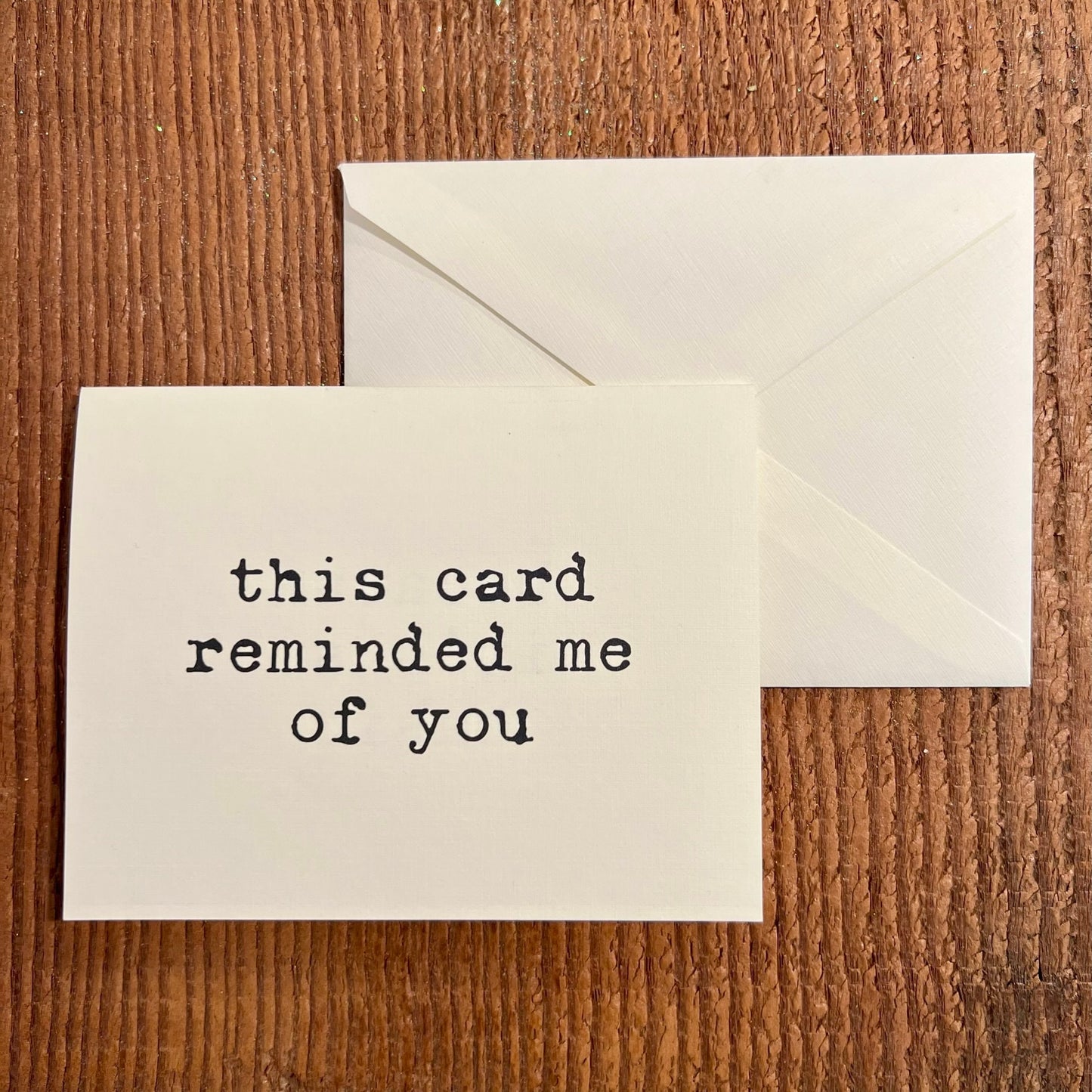 because it's so basic - an all-occasions card for 'friends'