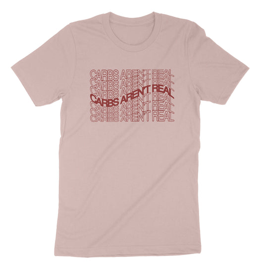 Carbs Aren't Real Unisex T-Shirt