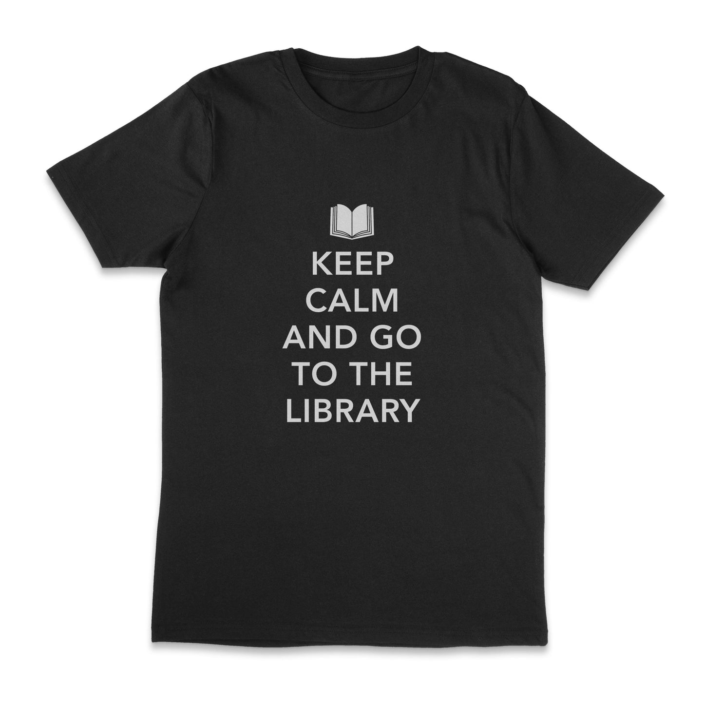 Keep Calm and Go To The Library Unisex T-Shirt
