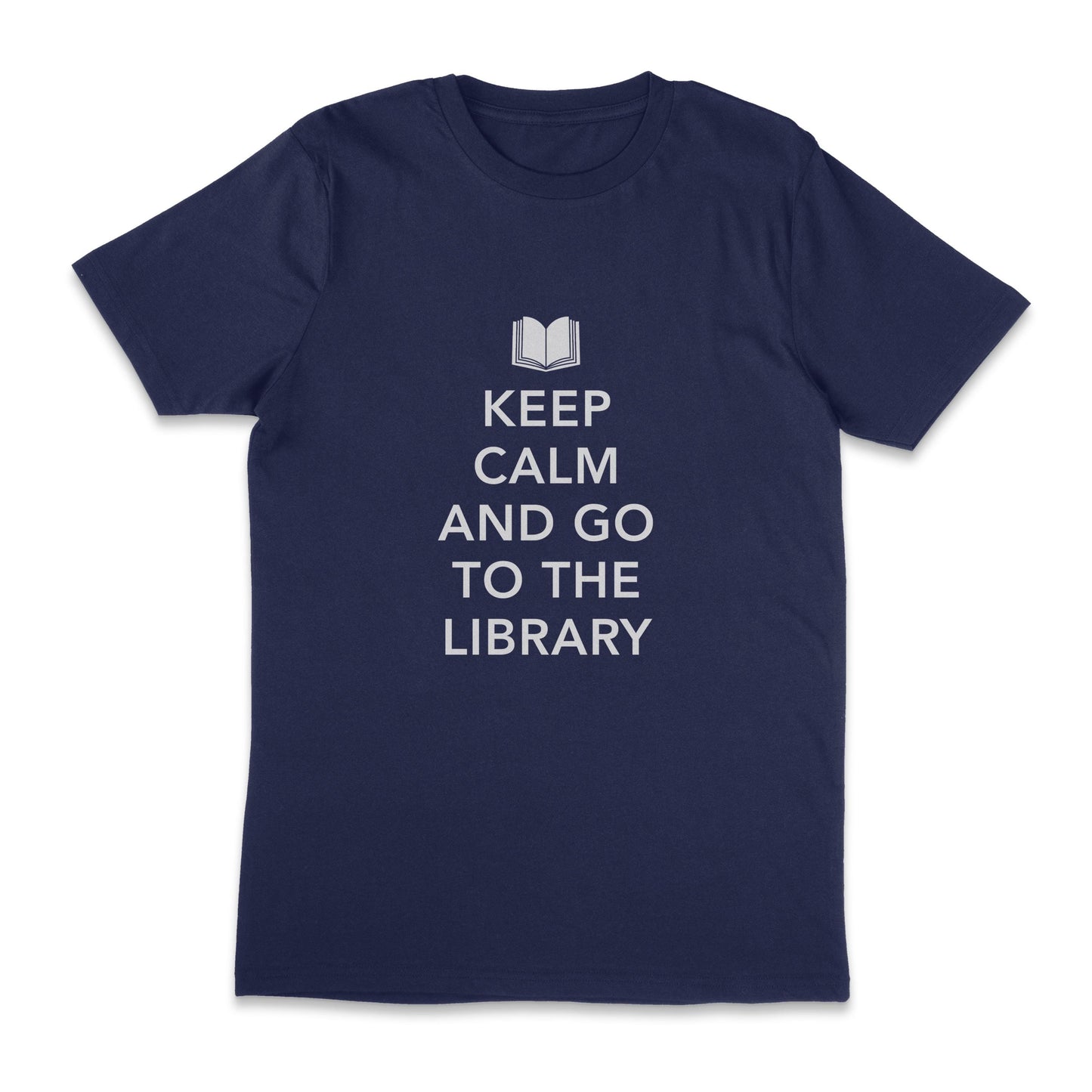 Keep Calm and Go To The Library Unisex T-Shirt