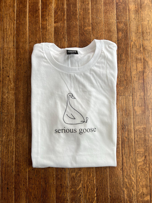 serious goose unisex t-shirt