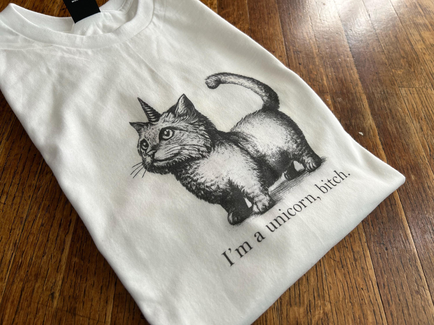 i'm a unicorn bitch unisex t-shirt