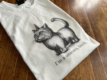 i'm a unicorn bitch unisex t-shirt