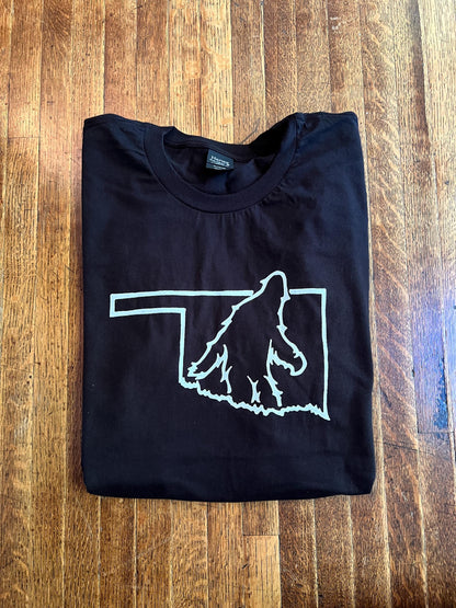 Cheese's Bigfoot Sasquatch Oklahoma Unisex T-Shirt