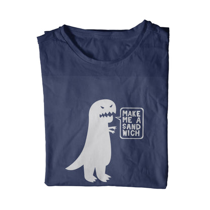 Make Me a Sandwich T-Rex T-Shirt