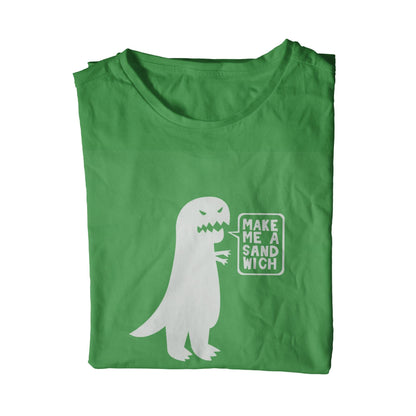 Make Me a Sandwich T-Rex T-Shirt
