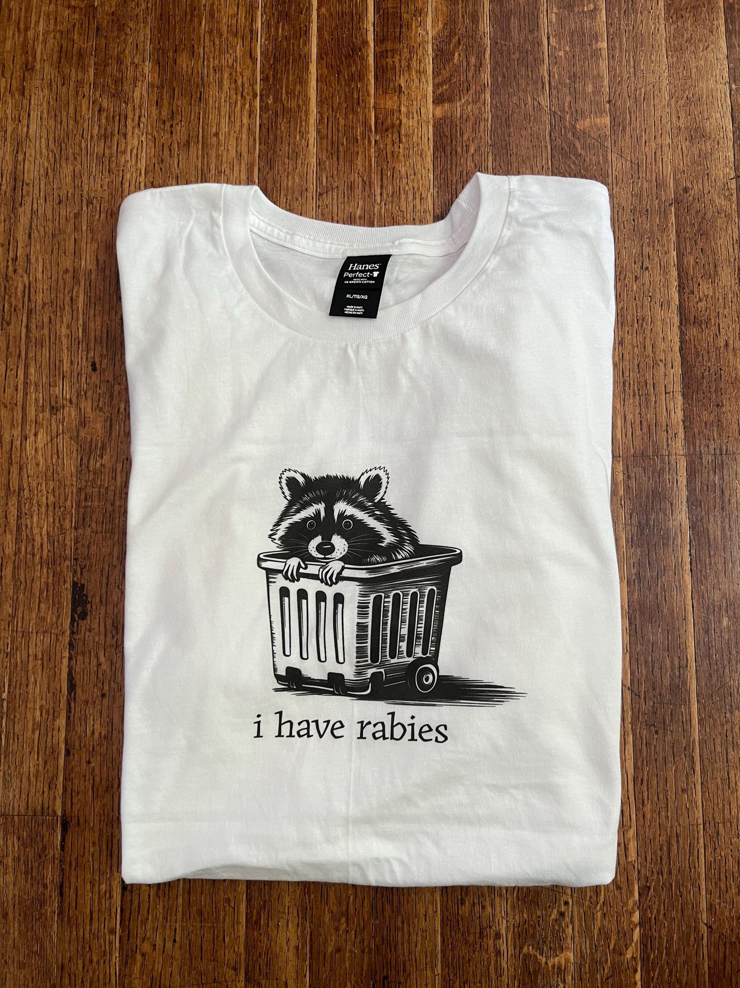 i have rabies unisex t-shirt