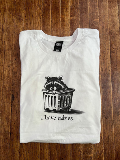 i have rabies unisex t-shirt